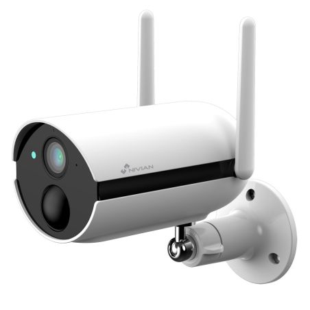 Cámara IP WIFI a Bateria 1080p Detcción de personas, graba en la nube Alexa