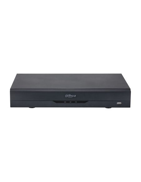 Grabador XVR 5 en 1 Dahua de 16 canales + 16 canales IP 8MP con Audio y Alarma