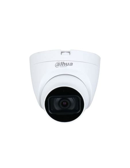 Domo fijo Dahua 4 en 1 serie PRO Óptica fija de 5mpx para interior con Smart IR de 25 metros con micrófono incorporado.
