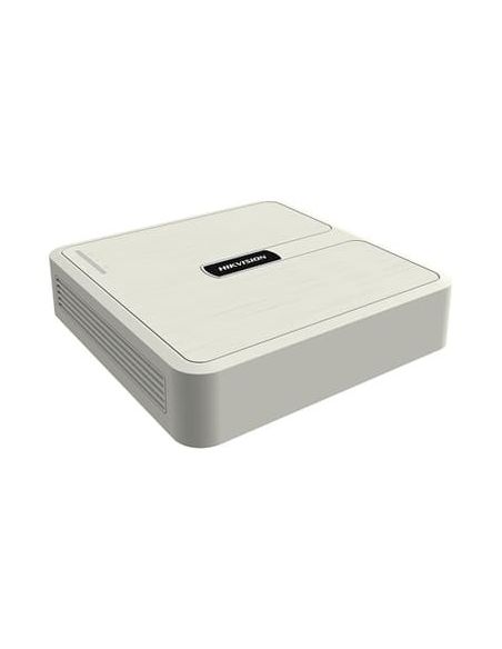 Grabador DVR 5-en-1 HIKVISION de 4 canales 1080N + 1 canal IP 1080P con audio bidireccional, H.264+