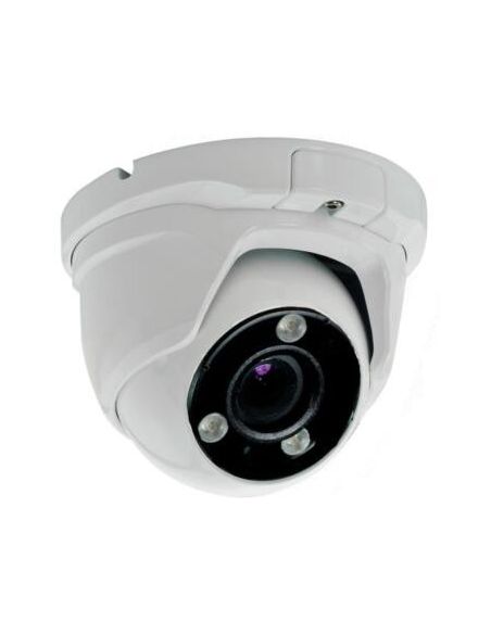 Kit de videovigilancia 2Mp 1 cámara domo Óptica varifocal motorizada exterior/interior más grabador 4ch + 1ch IP