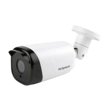 Kit de videovigilancia 8Mp 1 cámara bullet Óptica fija exterior más grabador 4ch + 4ch IP