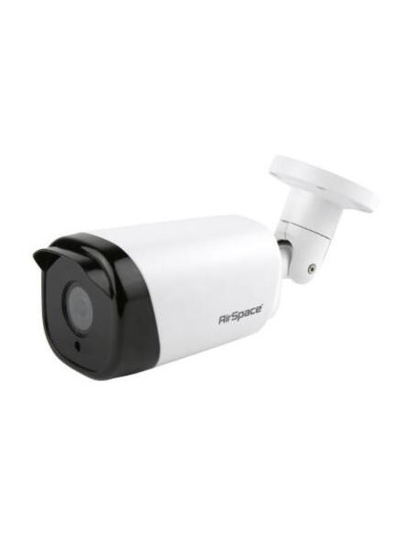 Kit de videovigilancia 8Mp 1 cámara bullet Óptica fija exterior más grabador 4ch + 4ch IP