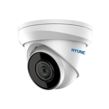 Cámara domo hyundai IP PoE Óptica fija de 2mpx para exterior con Smart IR 30 metros