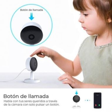 Cámara IP Wifi LAN Foscam de 4mpx P/T seguridad con detección humana AI. Compatible con Alexa y Google assistant