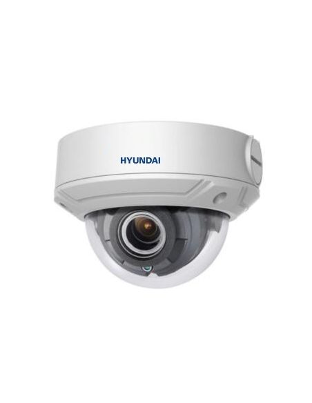 Domo fijo IP con iluminación infrarroja 30m, antivandálico de exterior de 4 megapíxeles