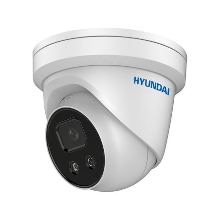 Domo fijo IP AIsense de 2MP con iluminación infrarroja 50m, apto para exterior