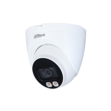 Domo IP PoE, Dahua, Óptica fija, 4Mpx, Exterior IPC-HDW2439TP-AS-LED-0280B-S2