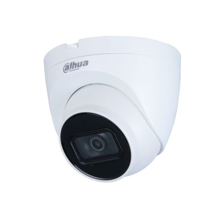 Domo IP PoE, Dahua, Óptica fija, 2Mpx, Exterior Smart IR 30m con detección inteligente