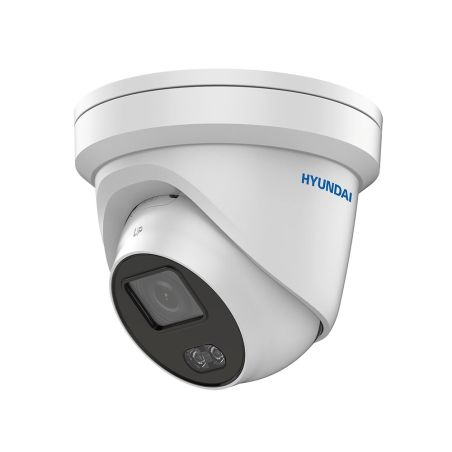 Domo IP, Hyundai, Optica fija, 4Mpx, Exterior COLOR VIEW TURRENT