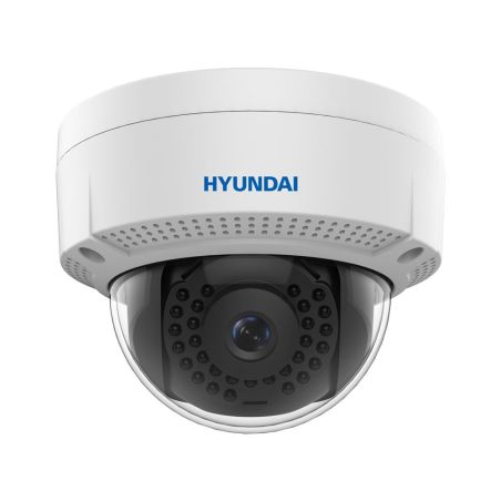 Domo IP PoE Hyundai, Óptica fija, 4Mpx, Exterior NexteGen IR 30m
