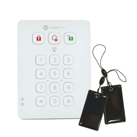 Teclado vía radio Vesta con Bluetooth