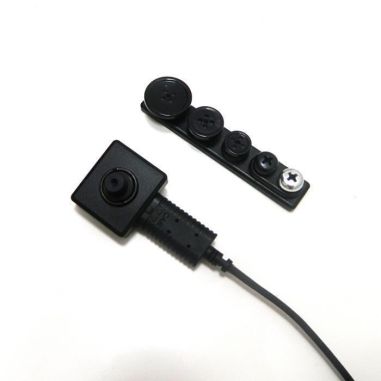 Cámara oculta en botón 0.08 Lux WDR HDMI