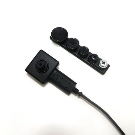 Cámara oculta en botón 0.08 Lux WDR HDMI