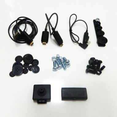 Cámara oculta en botón 0.08 Lux WDR HDMI