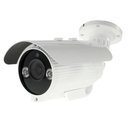 Cámara Bullet 4 en 1 (HDCVI/HDTVI/AHD/CVBS)  1080p Full HD exterior, lente varifocal 2.8~12mm y visión nocturna 50m