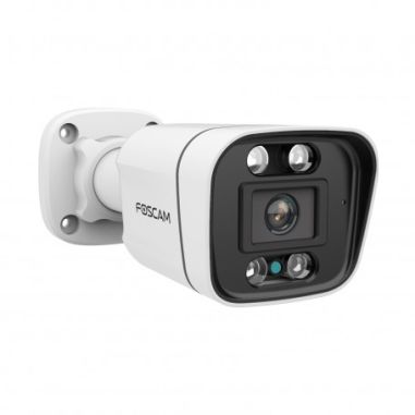 Foscam Camara IP PoE, 4Mpx, Exterior, con Focos...