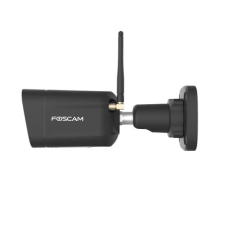Foscam V5P WIFI Cámara IP - 5 Mpx, Exterior con focos y Sirena, Audio bidireccional, Negra