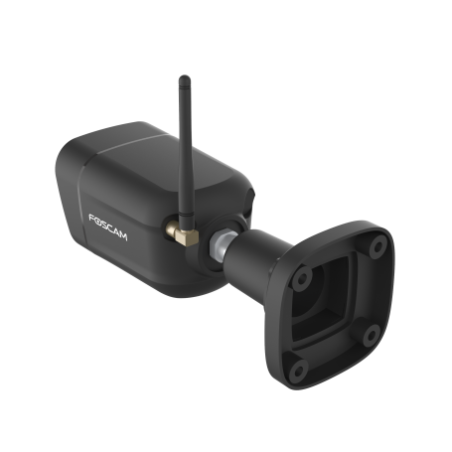 Foscam V5P WIFI Cámara IP - 5 Mpx, Exterior con focos y Sirena, Audio bidireccional, Negra