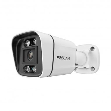 Cámara IP PoE, 5Mpx, Exterior con focos y...