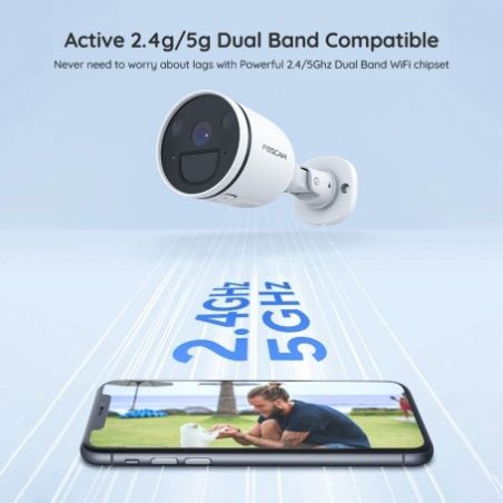 Cámara Foscam S41. Con iluminación Led y detector PIR