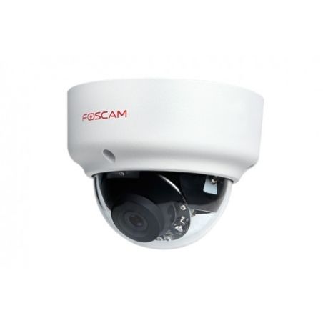 Cámara IP PoE, 2Mpx, Antivandalico, Slot micro SD, AI Detección humana, Blanca