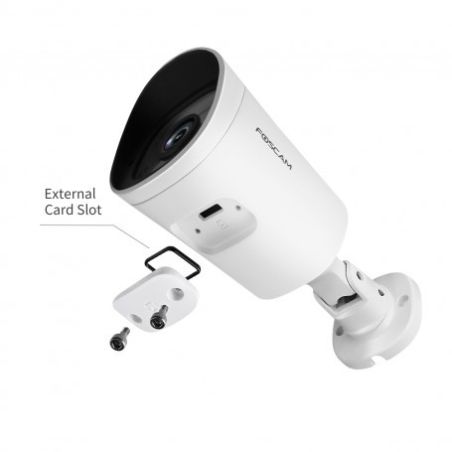 Cámara IP Foscam, 4Mpx, Wifi Dual 2.4g/5G, Exterior, P2P