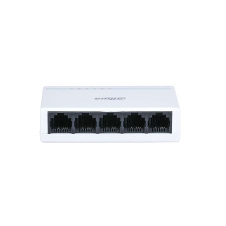 Switch no gestionable L2 de gama comercial con 5 puertos Fast Ethernet
