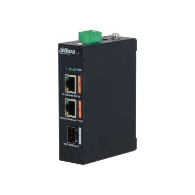 Switch Dahua no gestionable 2 PoE + 1 SFP