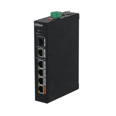 Switch Dahua no gestionable 4 PoE + 2 Gigabit...