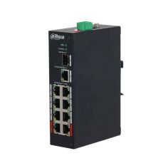Switch Dahua no gestionable 8 PoE + 2 Gigabit combo
