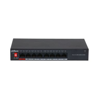 Switch Dahua de 8 puertos PoE Gigabit