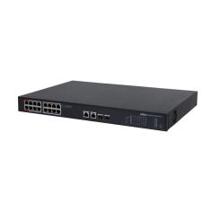 Switch Dahua de 16 puertos PoE Gigabit