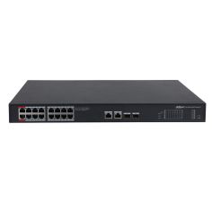 Switch Dahua de 20 puertos Gigabit con 16 PoE