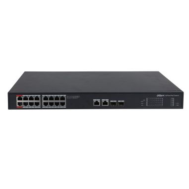 Switch Dahua de 20 puertos Gigabit con 16 PoE