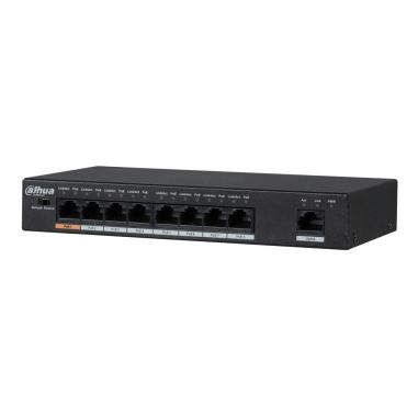 Switch no gestionable (L2) de 8 puertos PoE