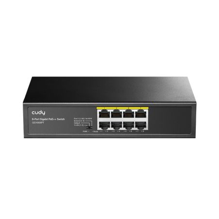 Switch PoE+ de 8 puertos Gigabit