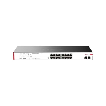 Switch PoE 16 puertos Gigabit + 2 ranuras SFP