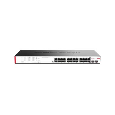 Switch PoE 24 puertos Gigabit + 2 ranuras SFP