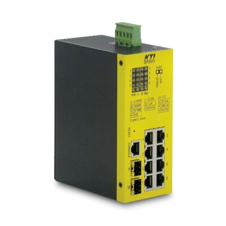 SWITCH POE 8 PUERTOS + 2 SFP