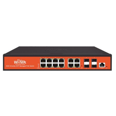 Switch PoE gestionable de 8 PoE Gigabit + 4 COMBO Gigabit