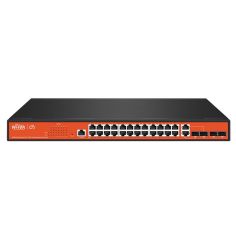 Switch PoE gestionable de 24 PoE+ Gigabit + 4 COMBO Gigabit