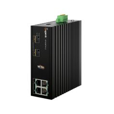 Switch PoE gestionable L2 de 4 PoE+ Gigabit + 2 SFP Gigabit