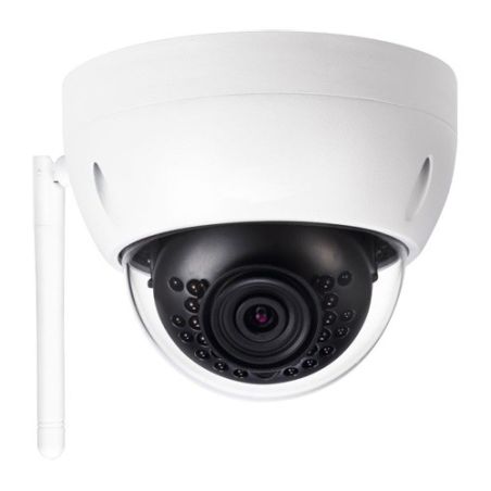 KIT DE VIDEOVIGILANCIA IP WIFI   CÁMARAS DOMO EXT/INT 3MPX ÓPTICA FIJA MÁS GRABADOR NVR DE 4 CANALES.