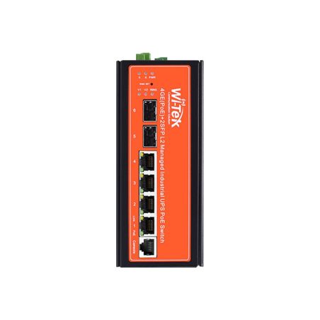 Switch PoE gestionable L2 para energía Solar
