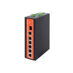 Switch PoE+ L2 industrial mixto 24V/48V