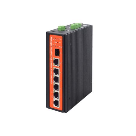 Switch PoE+ L2 industrial mixto 24V/48V