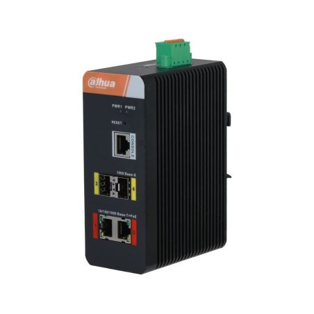 Switch Industrial gestionable (L2) de 4 puertos Gigabit