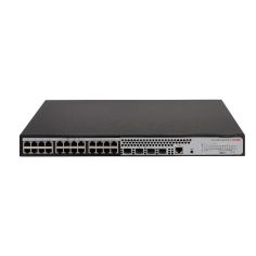 Switch PoE L2 de 24 puertos Gigabit y 4 ranuras SFP Gigabit