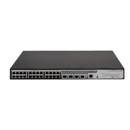 Switch PoE L2 de 24 puertos Gigabit y 4 ranuras SFP Gigabit